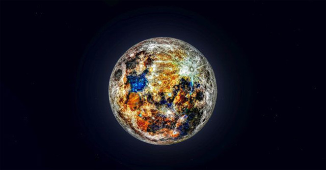 Invite to Admire the Full Moon Photos Taken from 150,000 Pictures