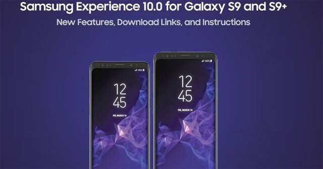 Invite to Experience Samsung Experience 10 Interface on Galaxy S9 +