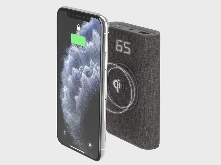 IOttie's Fabric-wrapped Power Bank Does Qi Charging and