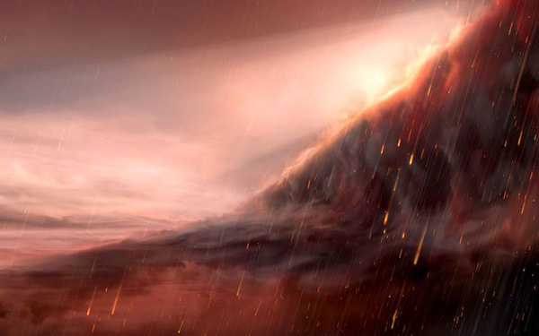 Iron Rain on the Planet 'Hell' 640 Earth Light Years