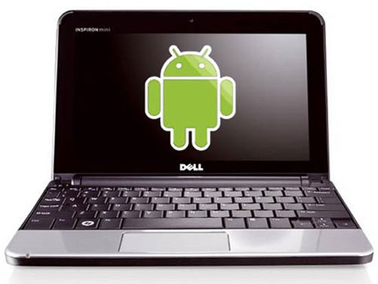 Laptop Running Google Android