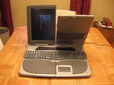 Laptop Two Monitors Are Being Auctioned on Ebay
