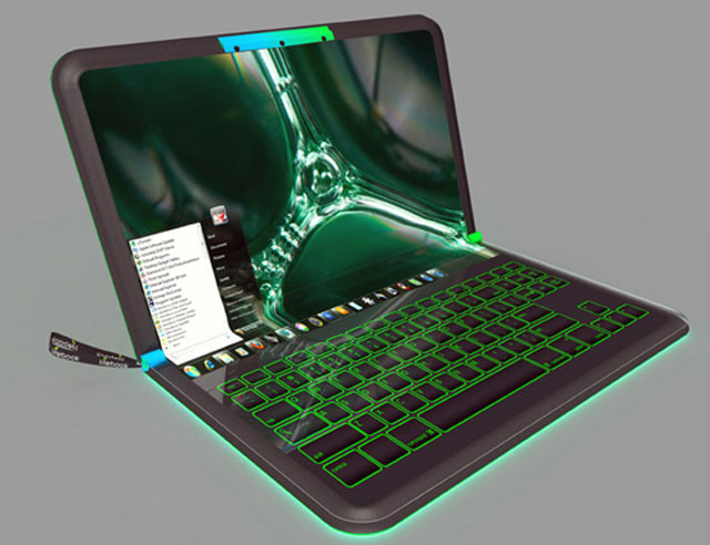 Laptop Use Solar Energy