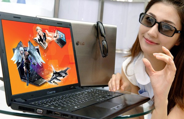 LG Revealed the 15. 6-inch A510 3D Laptop