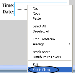 Macromedia Flash - Digital Clock: Timedate