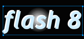 Macromedia Flash - Text Effect: Light Ball: Step