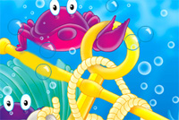 Macromedia Flash - Water Bubble Effect