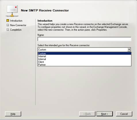 Managing Receive Connector -- Part 1