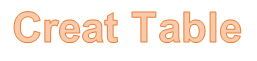 Manipulating Tables in Excel