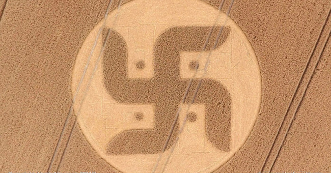 Marvel at the Mysterious Giant Swastika Circle That Appears