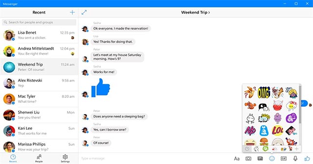 Messenger Beta for Windows 10 Has Officially Appeared on the