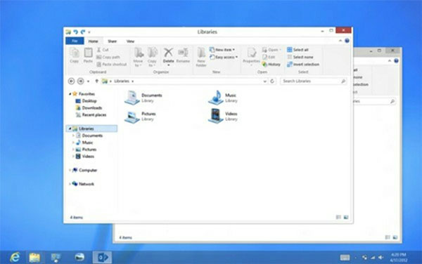 Microsoft 'Bye' Aero Interface on Windows 8