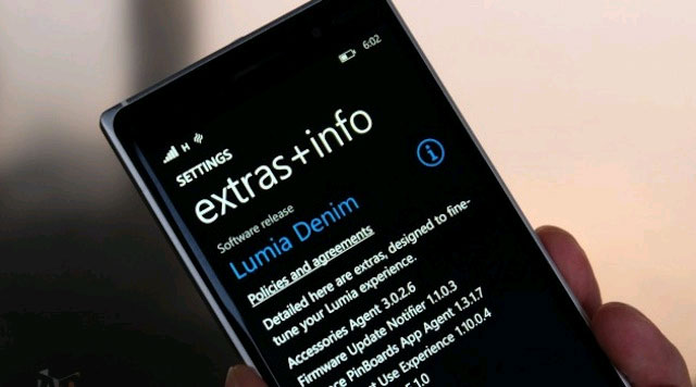 Microsoft Confirmed the Denim Update to Replace the New Camera