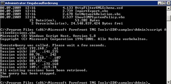 Microsoft Forefront Tmg -- Forefront Tmg Sdk