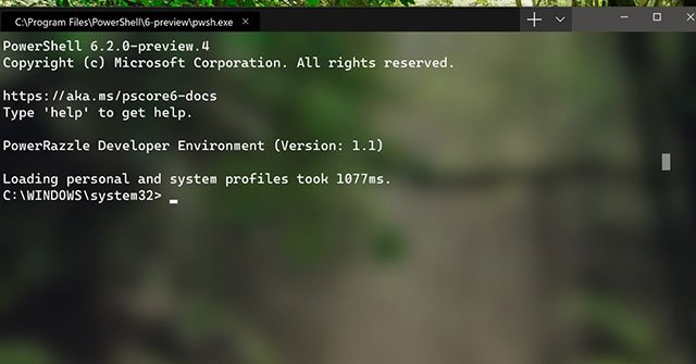 Microsoft Released Windows Terminal 1.0, Announcing Support for the GPU and