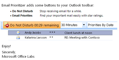 Microsoft Tested the Email Pause Button
