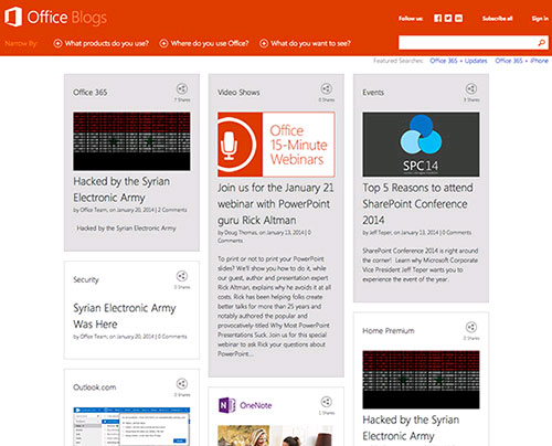 Microsoft Was Attacked by Syrian Electronic Arm