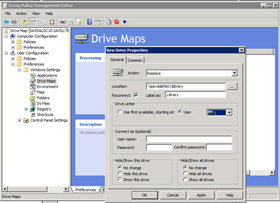 Mount Network Drive on Windows Client Using Group Policy