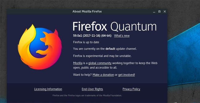 Mozilla Released Firefox Quantum 59, Enhancing Page Loading Speed