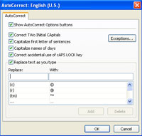 MS Access 2003 - Lesson 38: Use the Autocorrect Feature