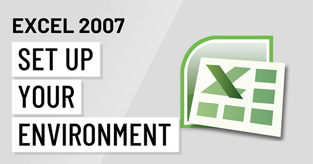 MS Excel 2007 - Lesson 1: Start Microsoft Excel 2007