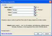 MS Excel - Lesson 16: CHOOSE Function in Excel: Microsoft Excel