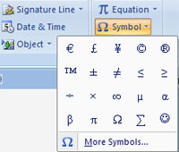 Ms Word - Lesson 9: Insert Pictures, Mathematical Characters 