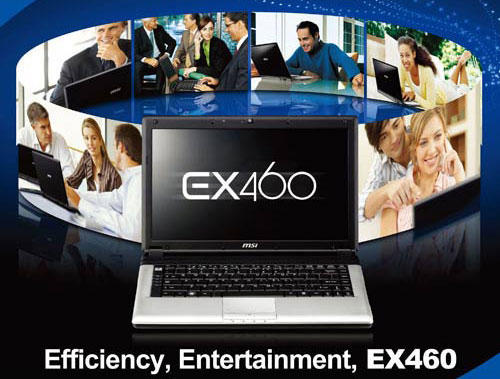 MSI EX460, Office Laptop Costs 12 Million