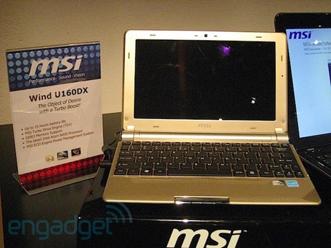 MSI's 15-hour Battery Netbook