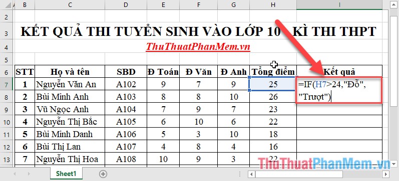 Multiple If Function - Usage and Examples