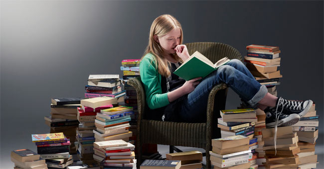 'my Secret Weapon: Read and Read More': Reading