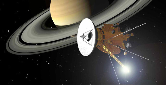 NASA Broadcast Live the Event of the Self-destructive Cassini Probe