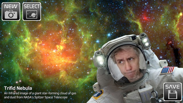 NASA Launched the Application to Help Users Take Selfie Photos in Space, Invite Experience