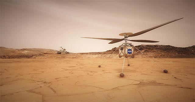 NASA 'Mars' Helicopter Model Is Almost Ready for the Journey to