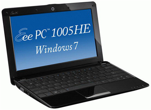 Netbook 'Clamshell' Runs Windows 7
