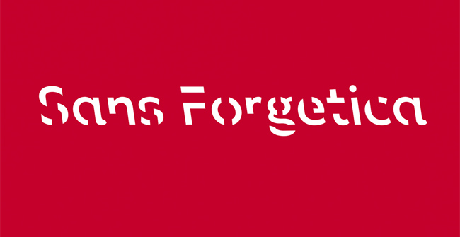 New Font Full of Broken Lines Enhances Memory
