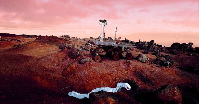 New Robotic Snakes Can Assist in Exploring the Moon