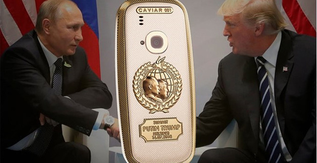 Nokia 3310 Russian-American Version Made of Titanium and 24K Gold, Priced at 2,610 USD