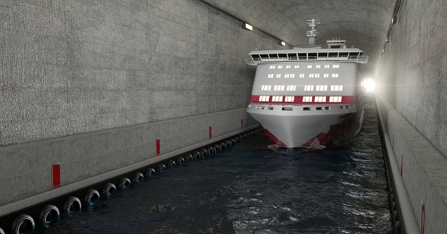 Norway Will Build the First Tunnel for Ships: Tunnel Tunnel
