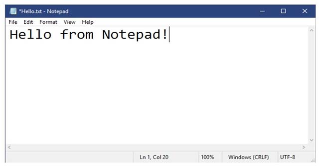 Notepad Will Be Moved to Microsoft Store, No Longer 'Lying' with