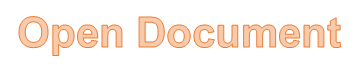 Open an Existing Document in Word