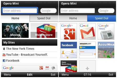Opera Mini 8 Improves Interface and Better Support for Popular