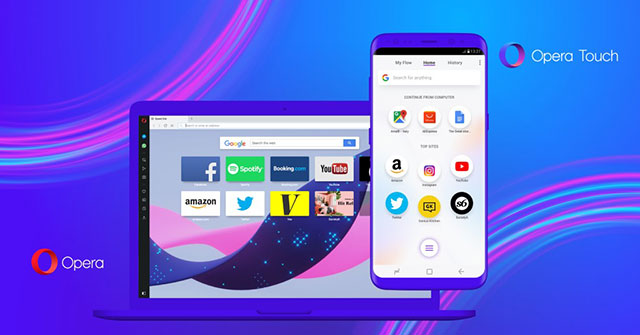 Opera Released Opera Touch - a New Browser for Single-handed Use