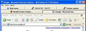 Organize Folders and Windows Applications Under Multiple Tabs