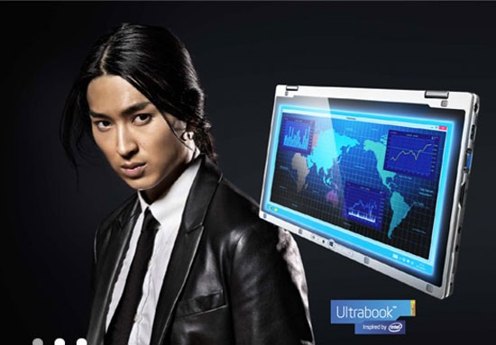 Panasonic Introduces Ultrabook Ultra-durable Flip Screen