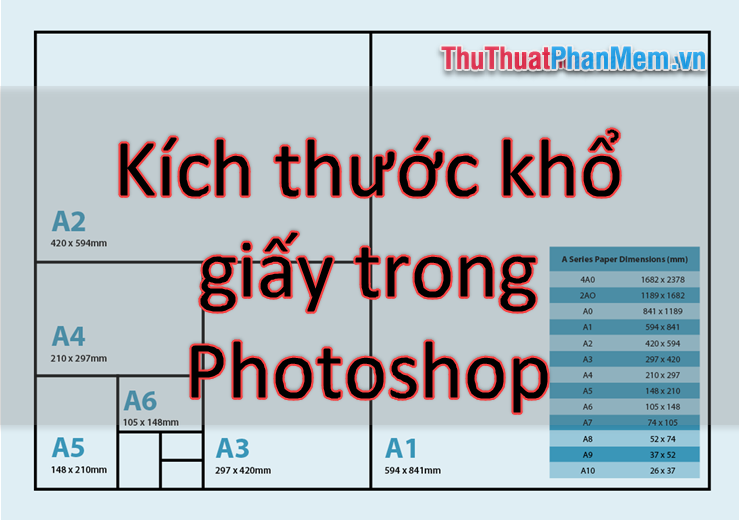 Paper Size In Photoshop