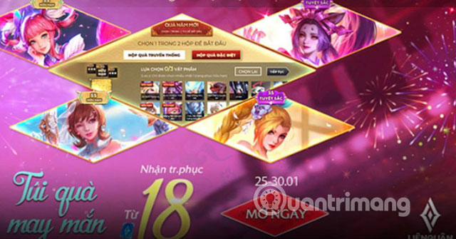 Participate in Lien Lien Mobile Lucky Gift Bag Event