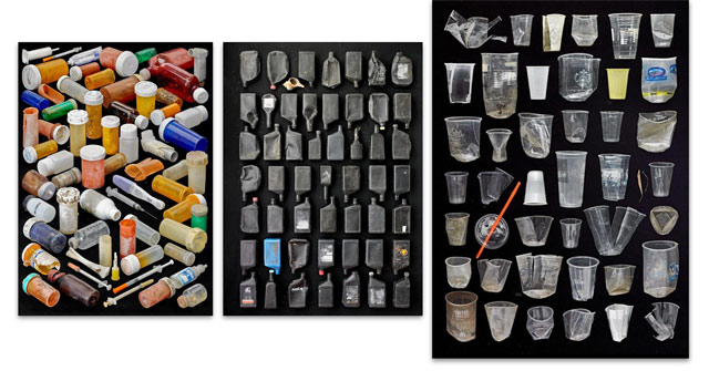 Picking up Marine Waste Sorted into Impressive Works