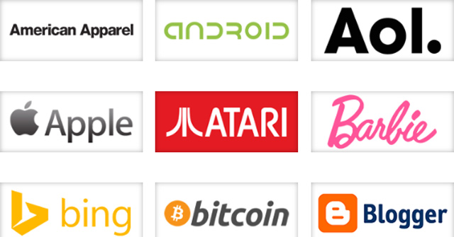 Please Refer and Download the Beautiful Font from the Big Brand Logo