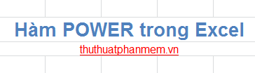 Power Function (Exponential) in Excel: Syntax, Examples, and